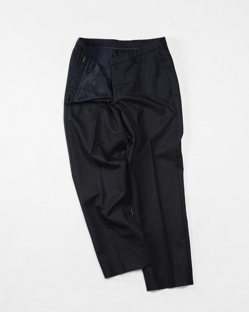 [Early 00's] "JIL SANDER" Virgin Wool Herringbone Trousers (Made in Italy)