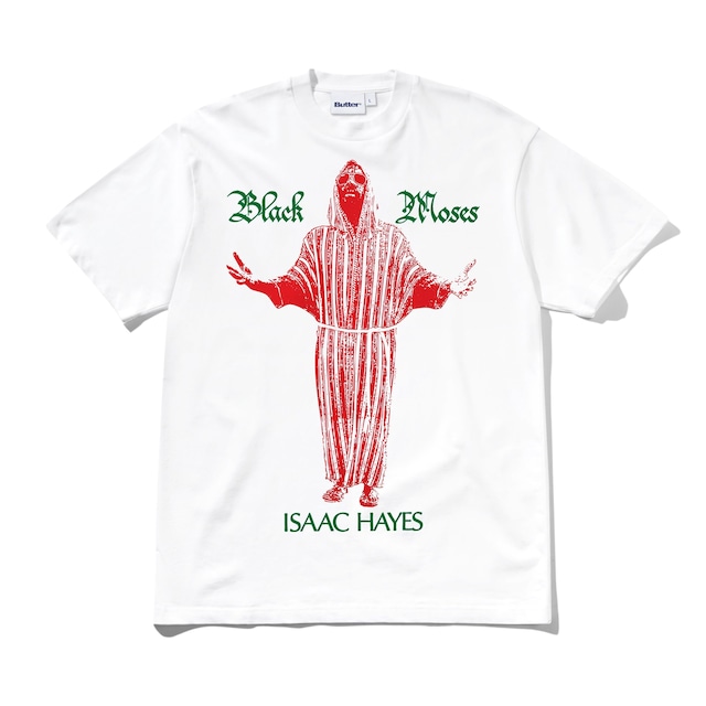 BUTTERGOODS|Black Moses Tee "送料¥200"