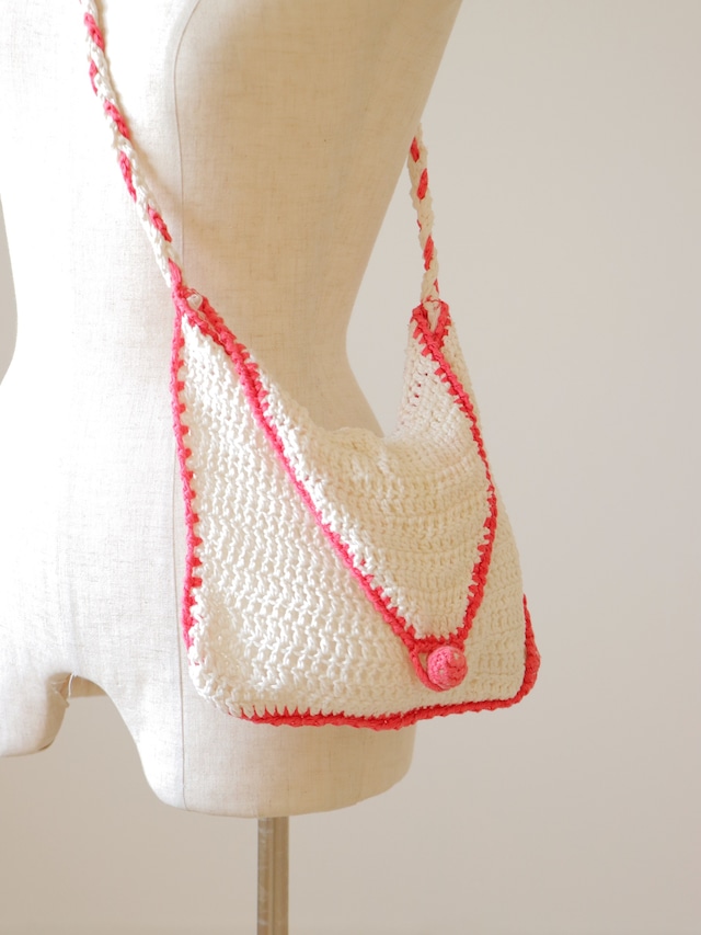 ●crochet knitted bag