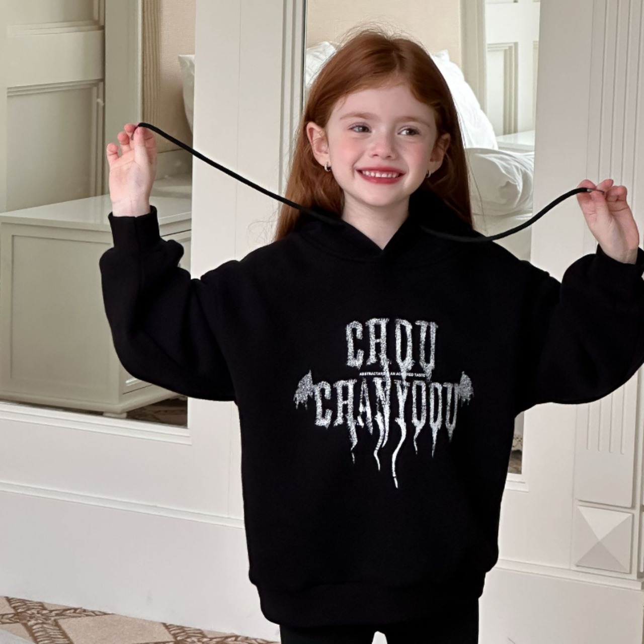 冬小悪魔パーカー厚手