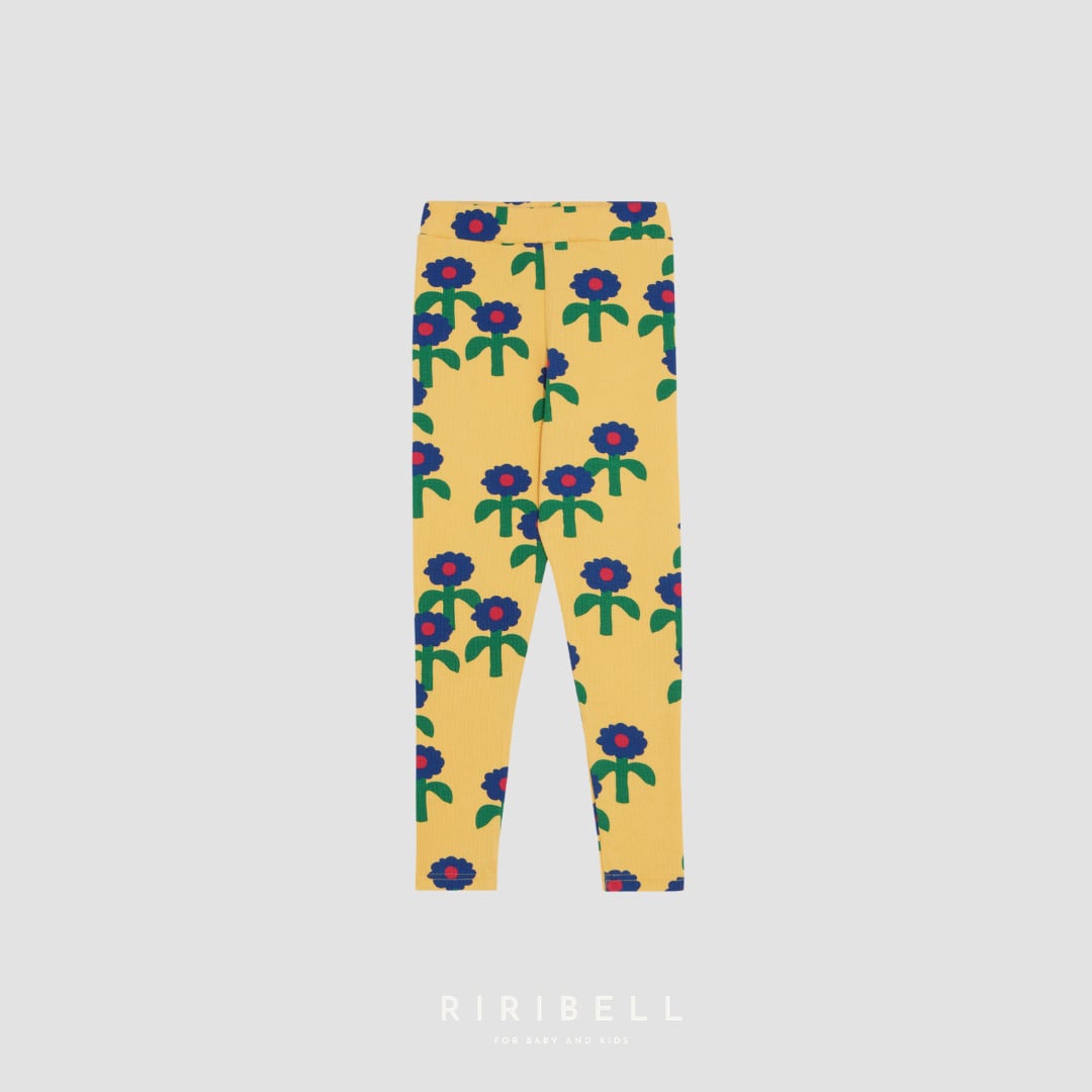 【The Campamento】Blue Daisies Leggings