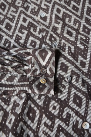 “Permanente ISSEY MIYAKE” Pattern Shirt