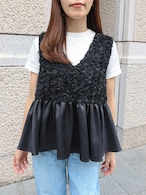 ペタルぺプラムベスト［70021］