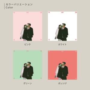 6P スクエア プロフィールブック  ーUNIQUE02ー
