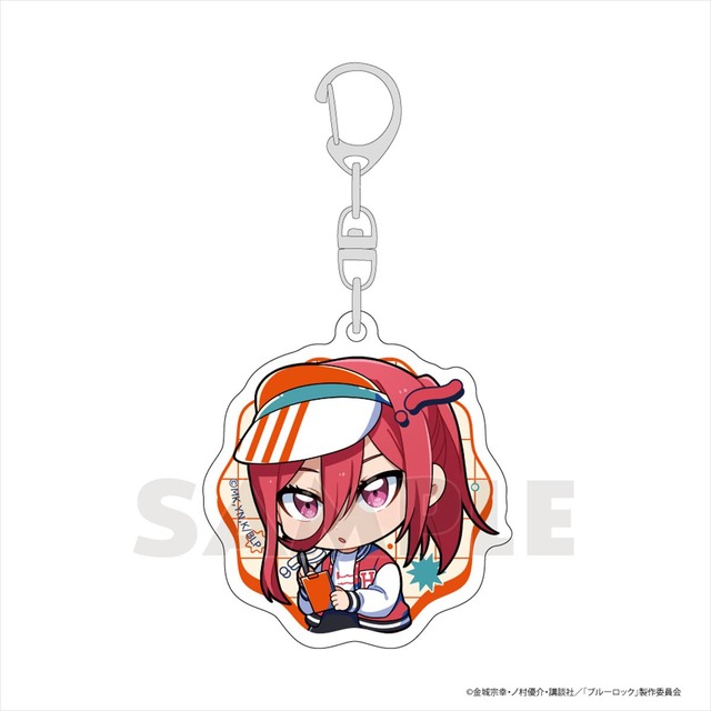 ブルーロック アクリルキーホルダー(千切 豹馬/レトロダイナー)