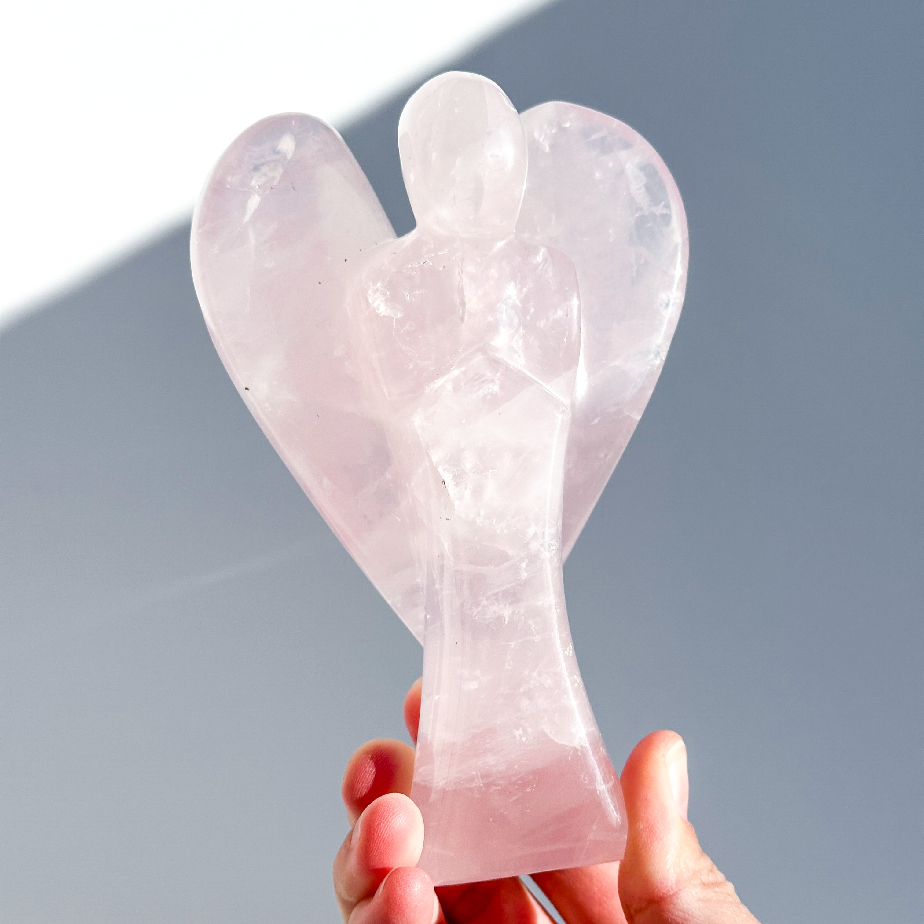 ローズクォーツ エンジェル61◇ Rose Quartz ◇天然石・鉱物