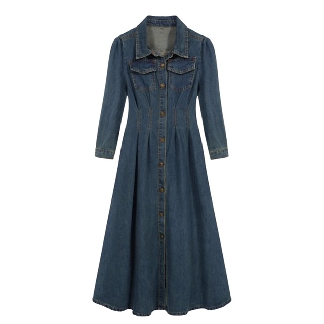 Denim one piece 1576