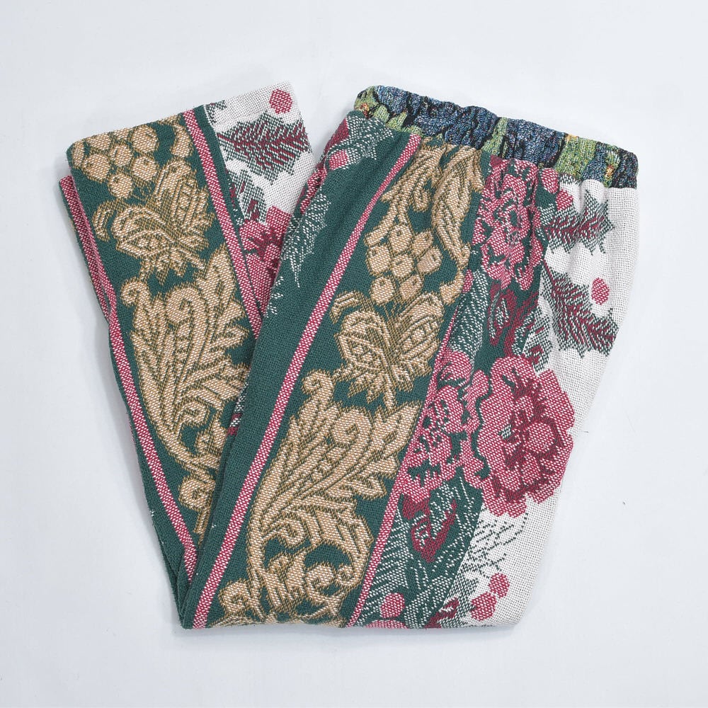 Remake リメイク ルーズシルエット ポインセチア ノエル柄 ジャガード