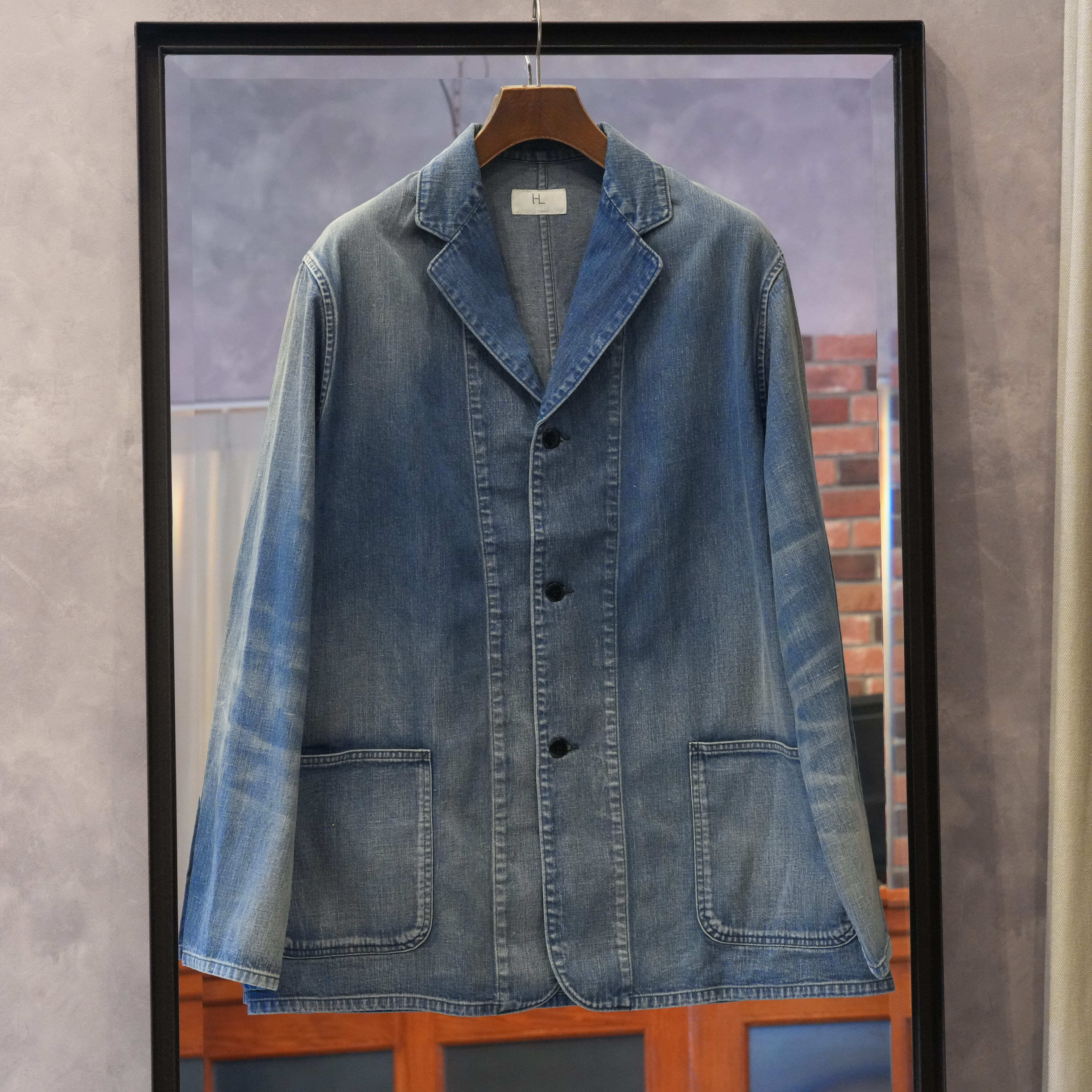 HERILL(へリル)25AW "Denim Workjacket" -Vintage worn-
