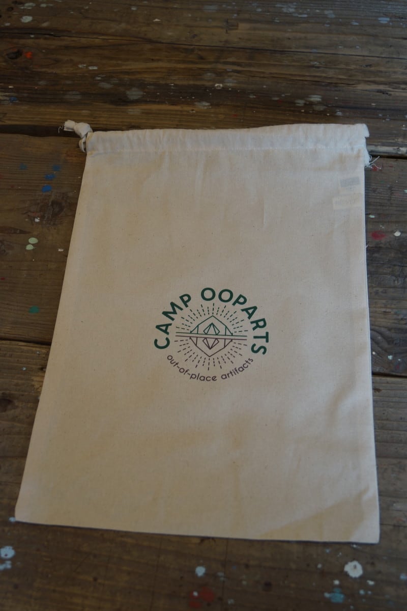 CAMPOOPARTS オリジナル巾着（15ｃｍ蒸しぇらにも合います） campooparts-「キャンプオーパーツ」official-SHOP