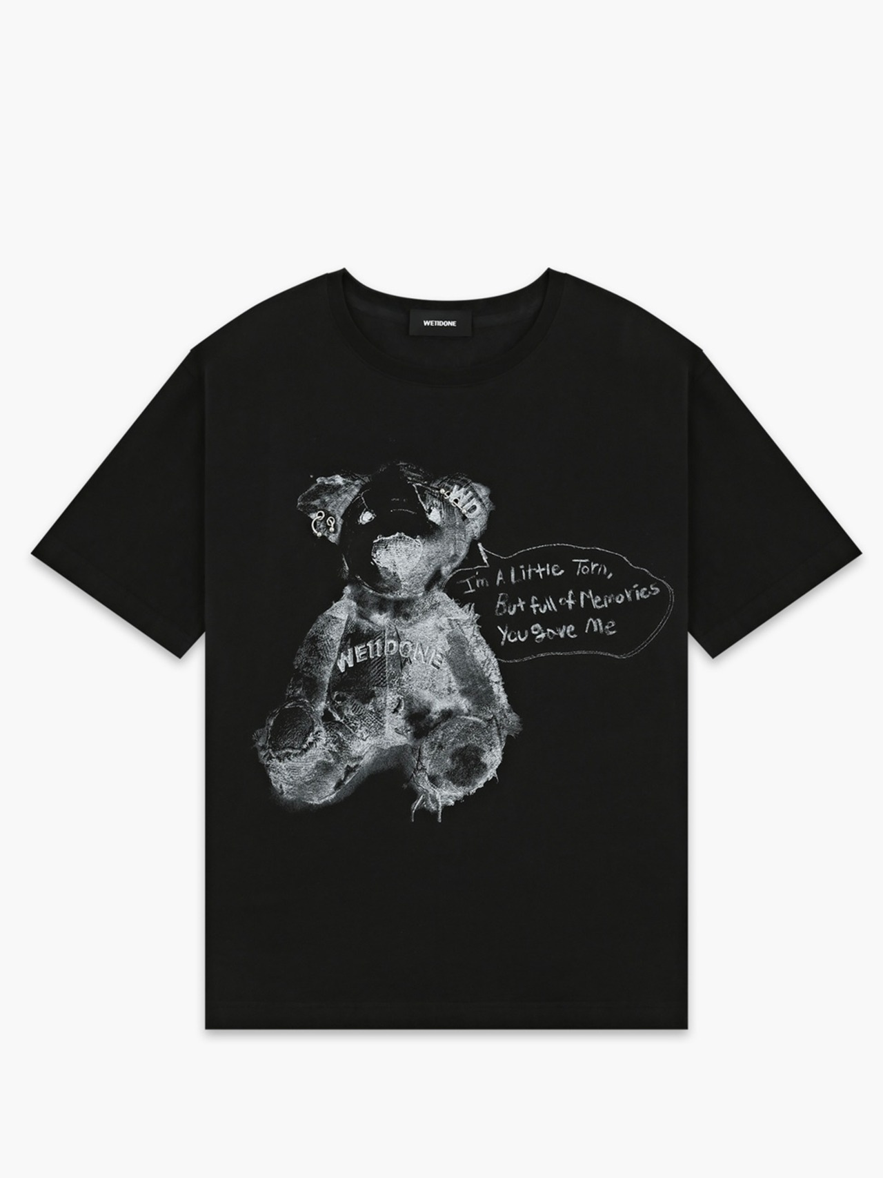 【26AW | WOMEN】WE11DONE ウェルダン / Tシャツ /   DRAWING TEDDY T-SHIRT  WD-TT2-26-773-U - 1