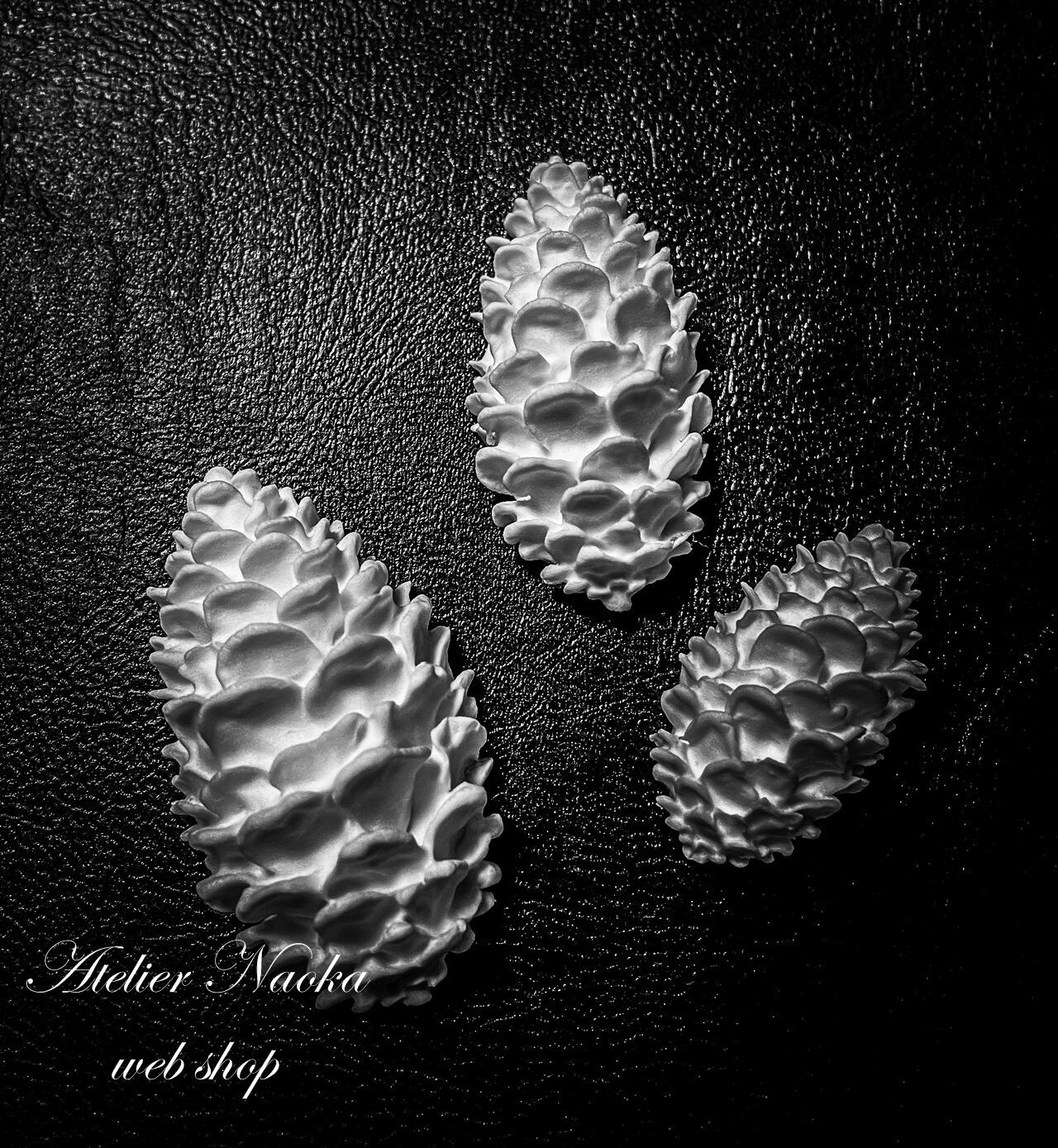 松かさ(松ぼっくり)c シリコンモールド | シリコンモールド・クレイ