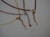 【 WAVE 】collar glass beads necklace