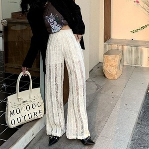 Stripe Lace Pants 500661