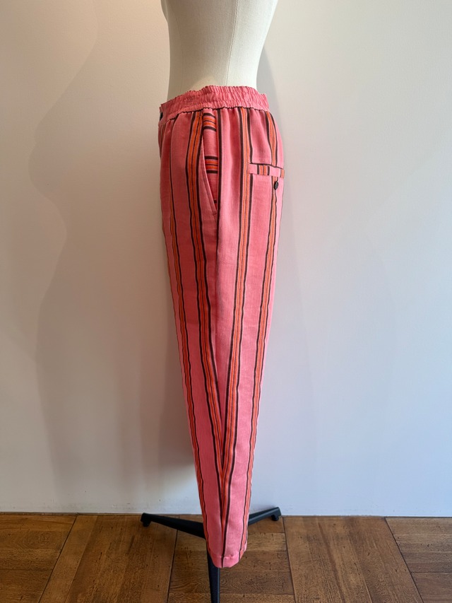 jonnlynx/JL226-PT866 striped pants PINK
