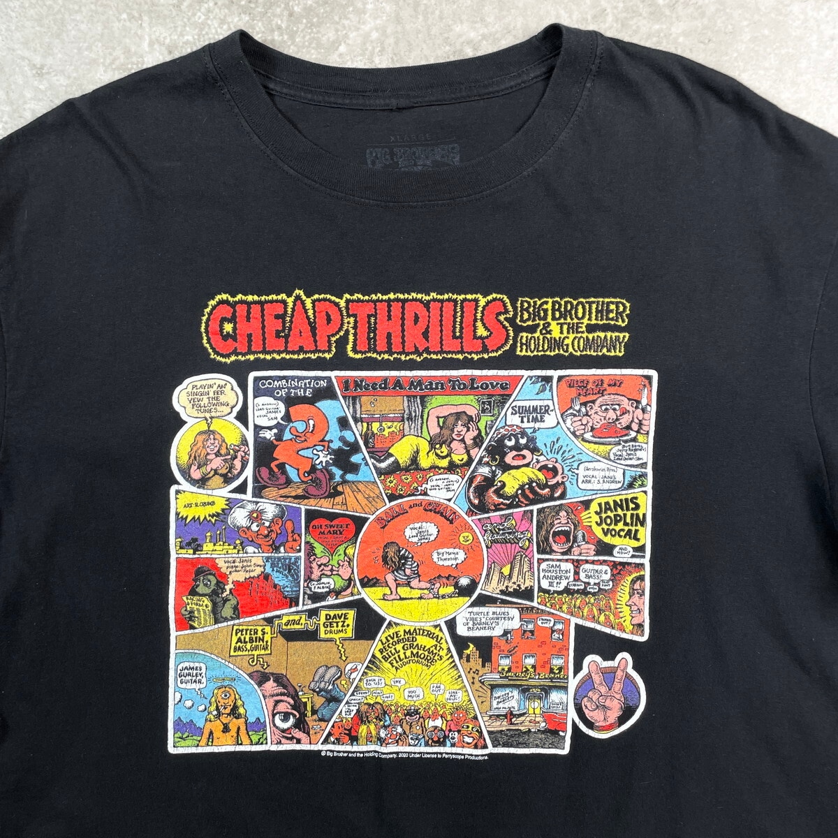 BIG BROTHER CHEAP THRILLS プリントTシャツ メンズL相当 古着 