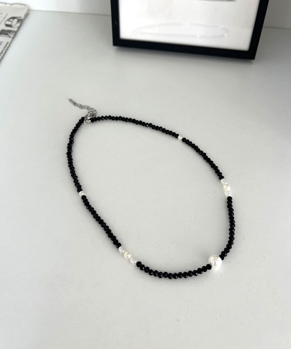 デザインビーズ ネックレス レディース アクセサリー パーティー 韓国製