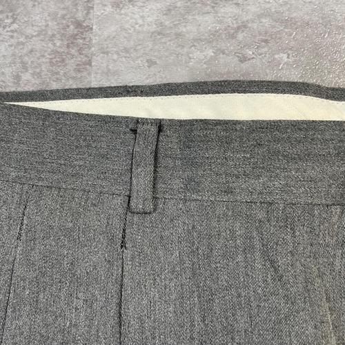 80-90s Yves Saint Lauren gray slacks 詳細写真8