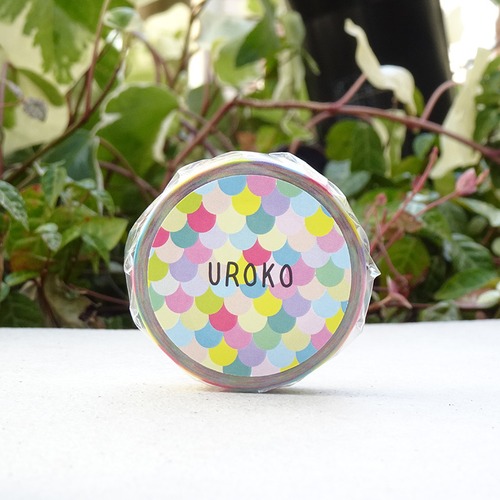 異人館オリジナルマスキングテープ　UROKO color　７ｍ巻