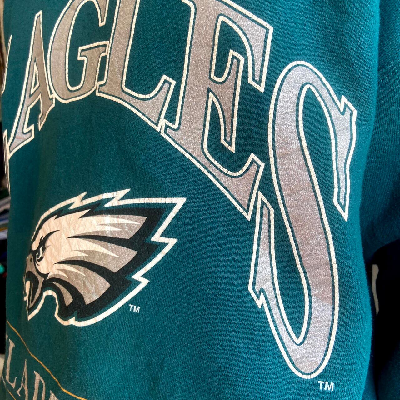 90年代 USA製 Lee SPORT リースポーツ NFL フィラデルフィア