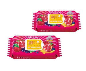 【特価処分】サボリーノ 目ざまシート 完熟果実の高保湿タイプ ミックスベリーの香り　28枚入り?2個