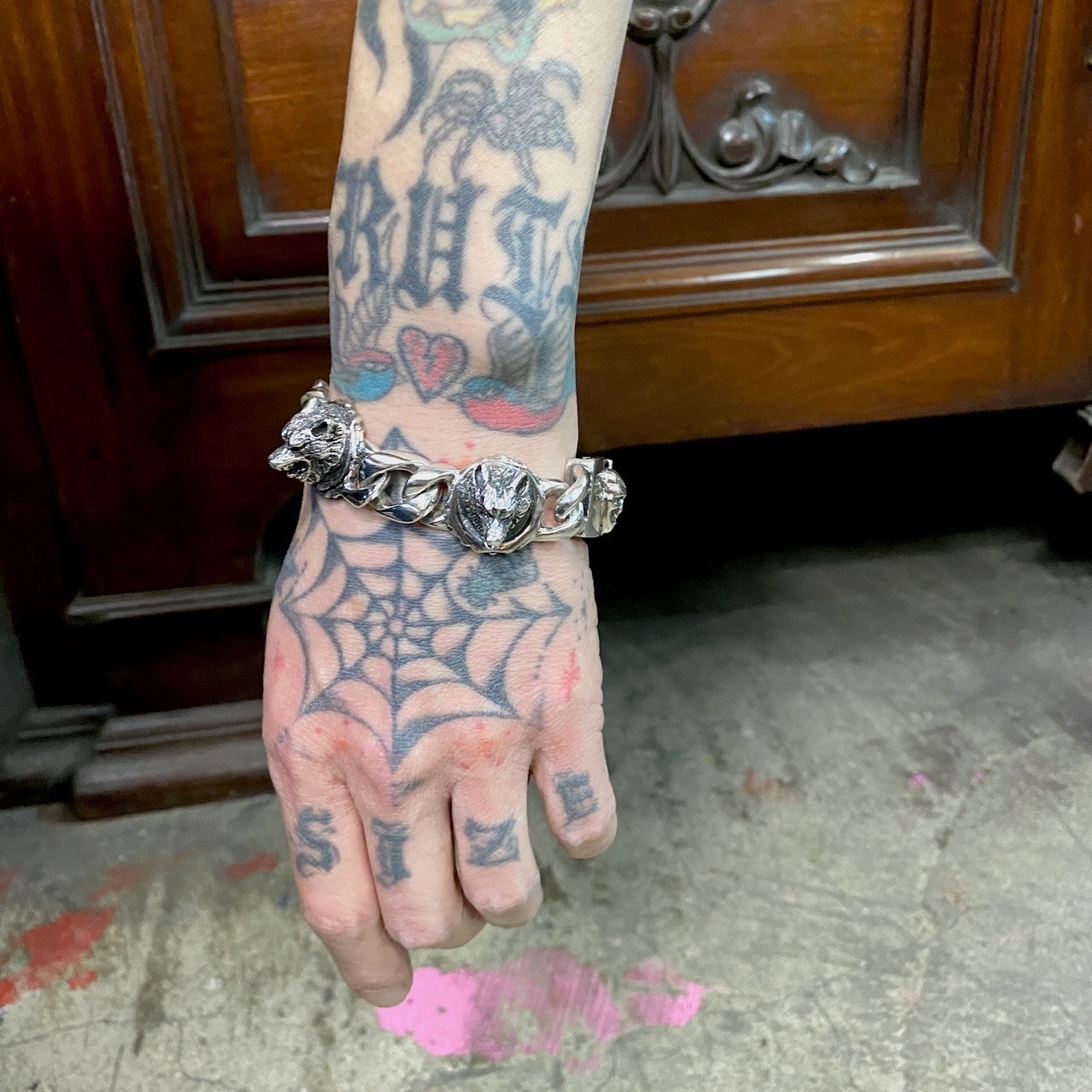 WOLVES CHAIN BRACELET / ウルヴスチェーンブレスレット