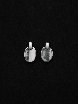 Oval Pierced Earrings