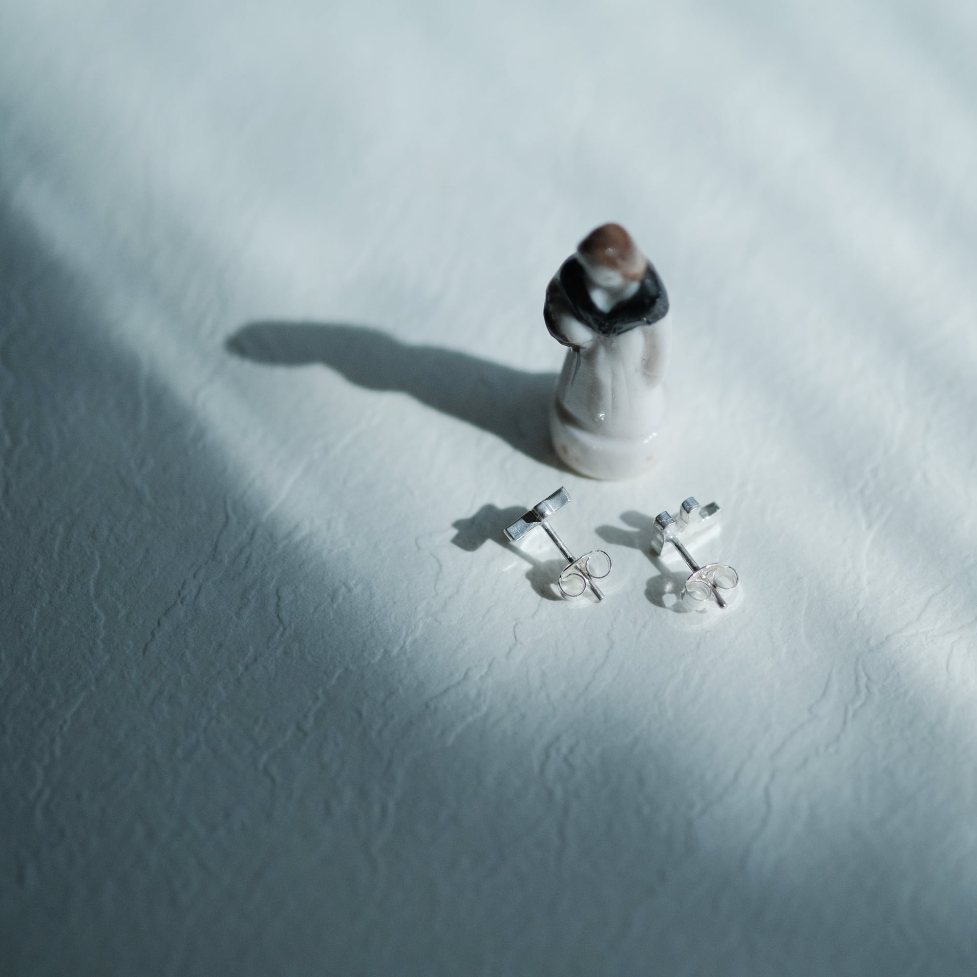 ハングル 片耳 ピアス シルバー925 | クラウドジュエリー(Cloud