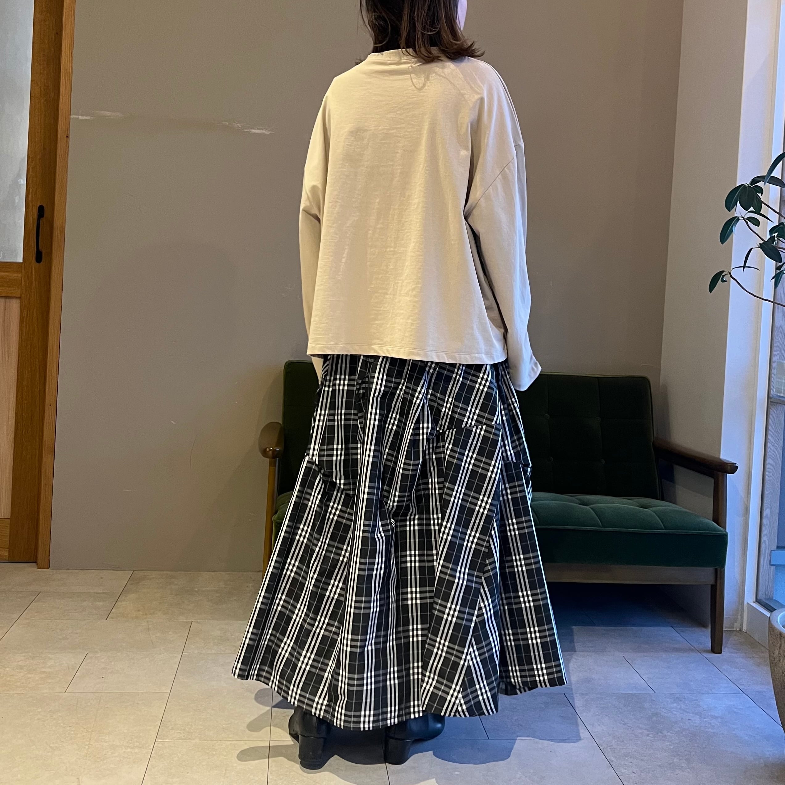 ●新品●シニカルCINICALチェックスカート CYNICAL 】チェックタフタスカート | valance 福井｜レディース