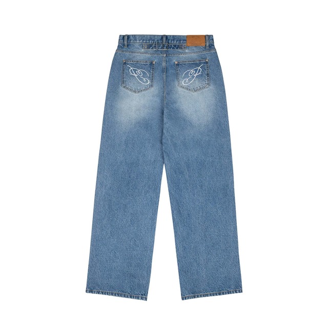 PARADISE/ BAGGY P WASHED DENIM PANTS