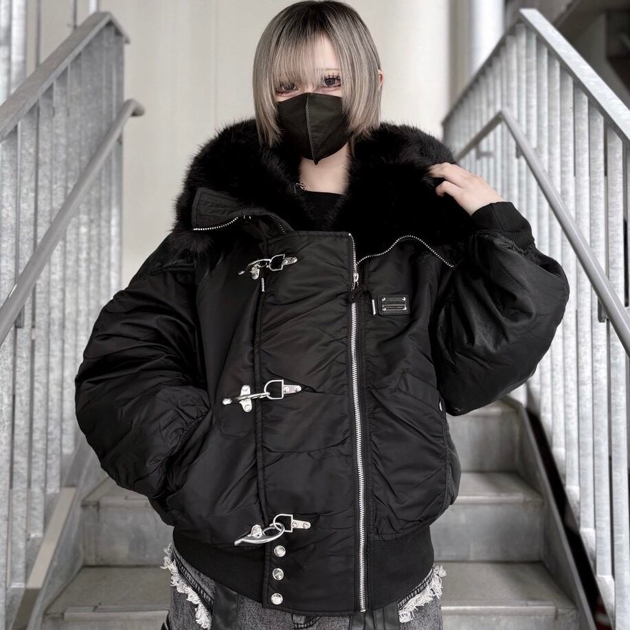 【Backstage pass】 MIRAMAR(ミラマー)N-2Bフライトジャケット GBS6201  アウター ユニセックス サブカル 地雷系