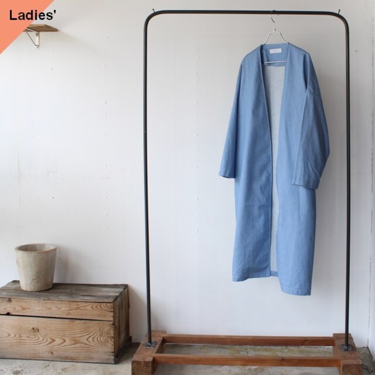 Setto セット Clear Gown 6ozデニムガウン インディゴ Stl 04 C Countly Online Store メンズ レディス ユニセックス通販