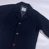 J.PRESS ジェイプレス ボタンデザイン コート M/ネイビー ブラック メンズ