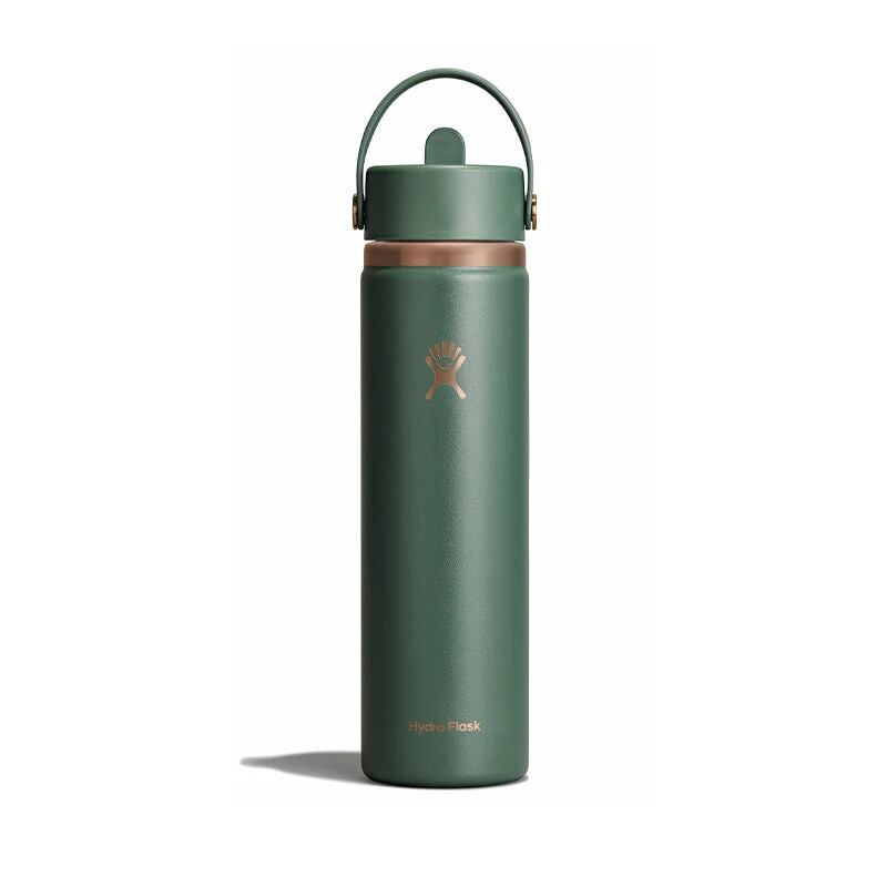 Hydro Flask(ハイドロフラスク)Arc 24 oz Wide Mouth Flex Straw -Forest Green 水筒・フラスク