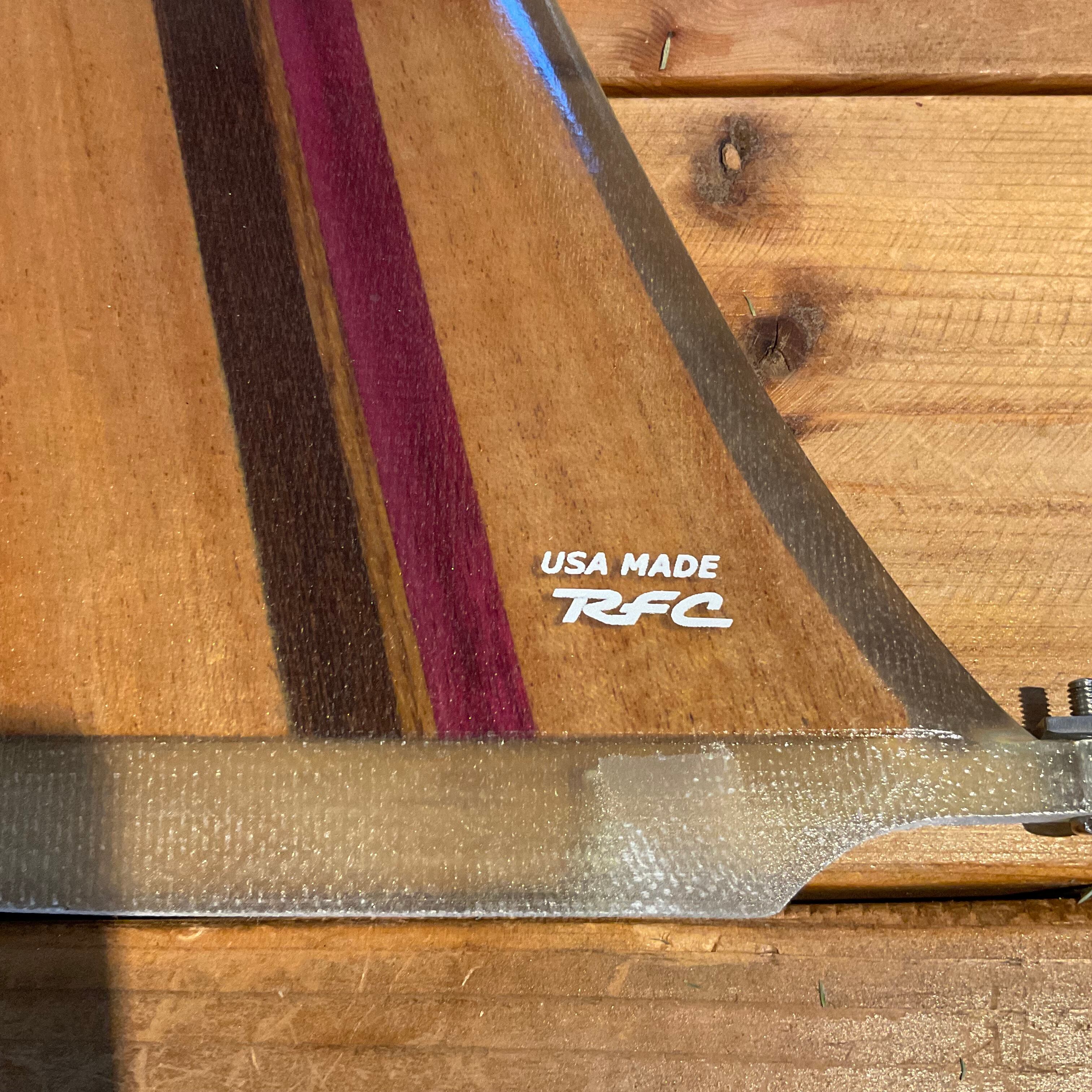 RAINBOW FINレインボーフィン D.FIN10 WOODロングボード用フィン