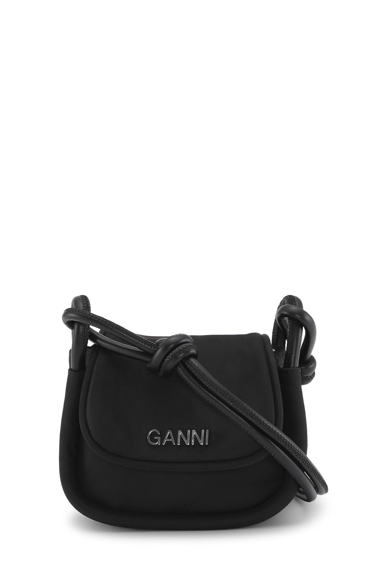 23AW】GANNI ガニー / KNOT MINI FLAP OVER BAG | TRENTオンライン