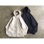 CURLY&Co (カーリーアンドコー)  Raffy Zip Parkar OATMEAL/NAVY