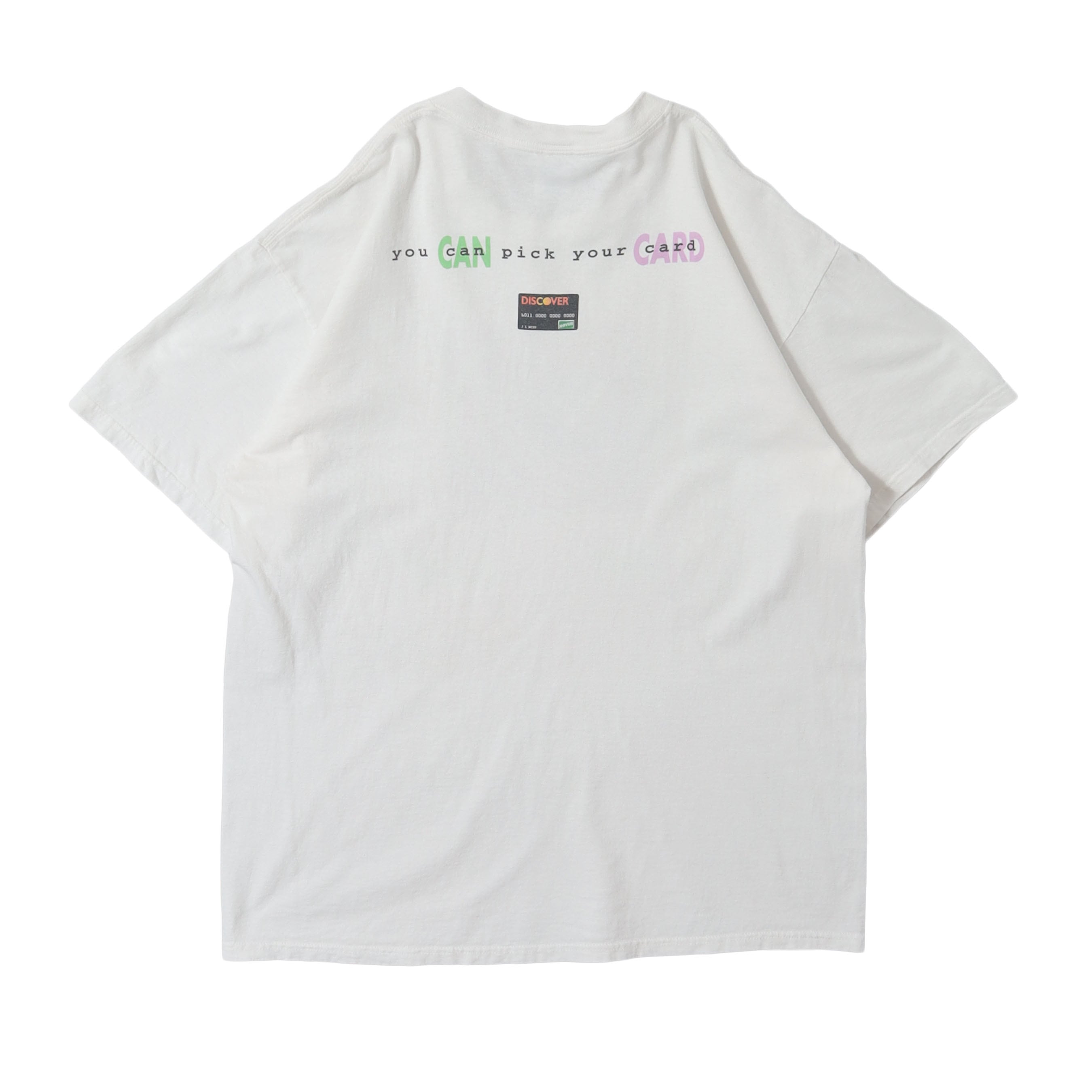 00s DISCOVER CARD Promo Tee | noverlap 