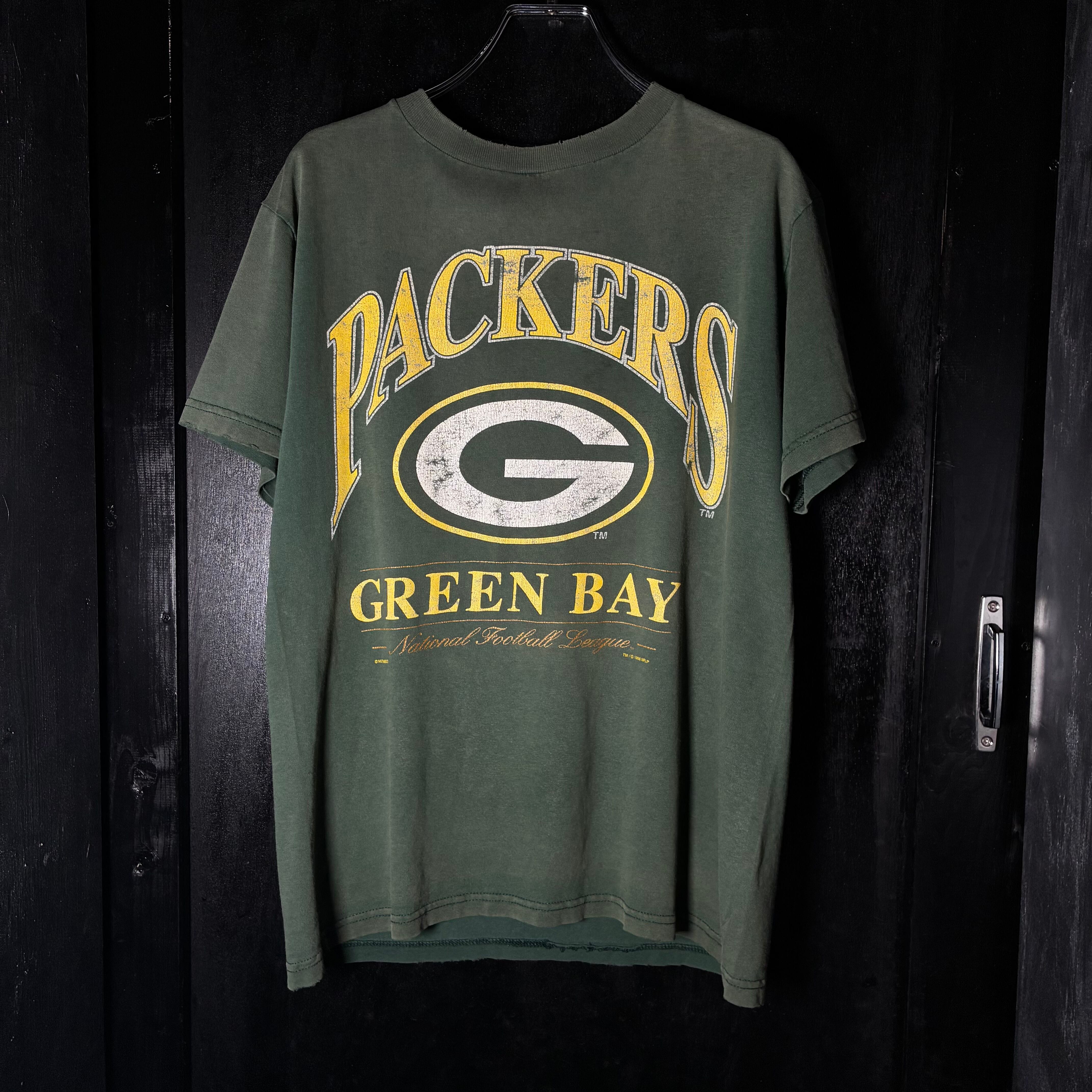 【90s USA】Lee NFL PACKERSリー　ボロTシャツ パッカーッズ 90s USA】Lee NFL PACKERS Faded tee リー ボロTシャツ グリーンベイ