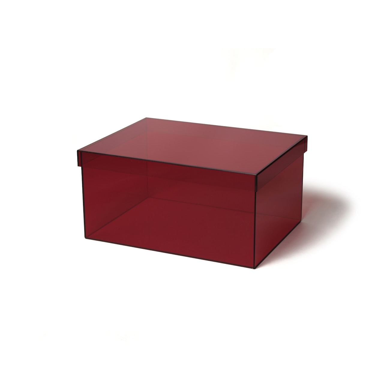 MULTI USE COLORED ACRYL BOX -RED | カラーアクリルボックス