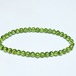 ペリドット ブレスレット 5mm メール便可 一点物 111-50694