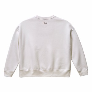 I'm hero /トレーナー/ビッグシルエット/ホワイト/ユニセックス