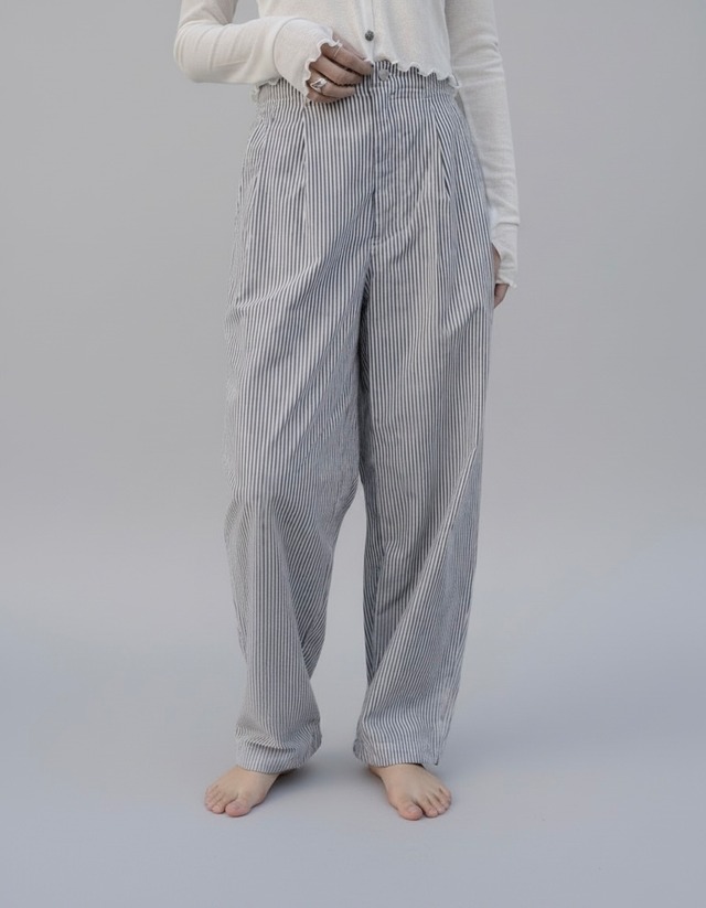 ラスト1点【SLIM】Fabric Pants/Hickory