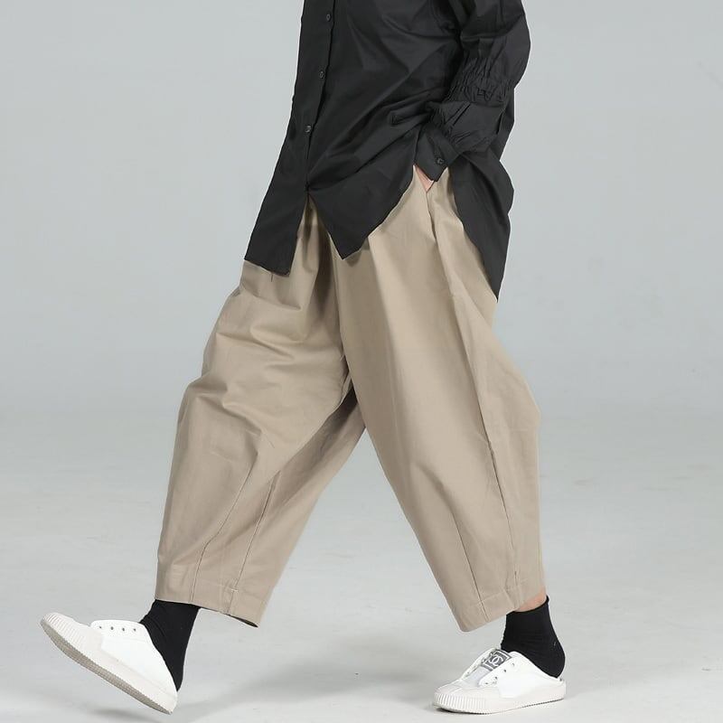 Barrel Plain Pants【TR3199】