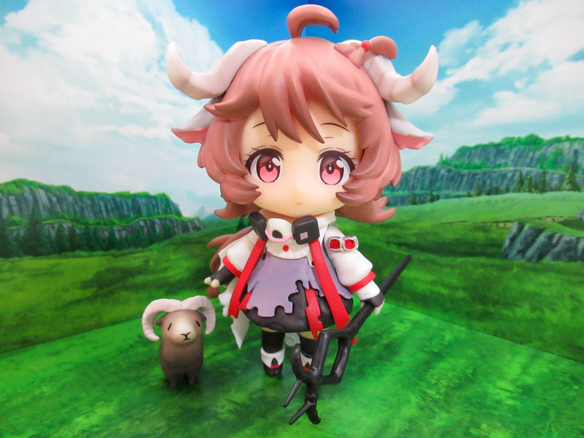 再入荷【1521】 エイヤフィヤトラ 小物パーツ 杖と炎 ねんどろいど