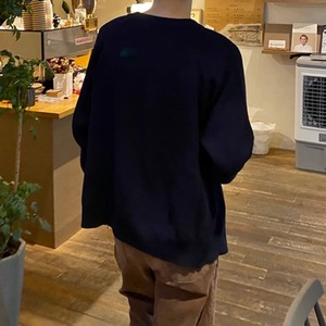 ジップアップシンプルカーディガン　921