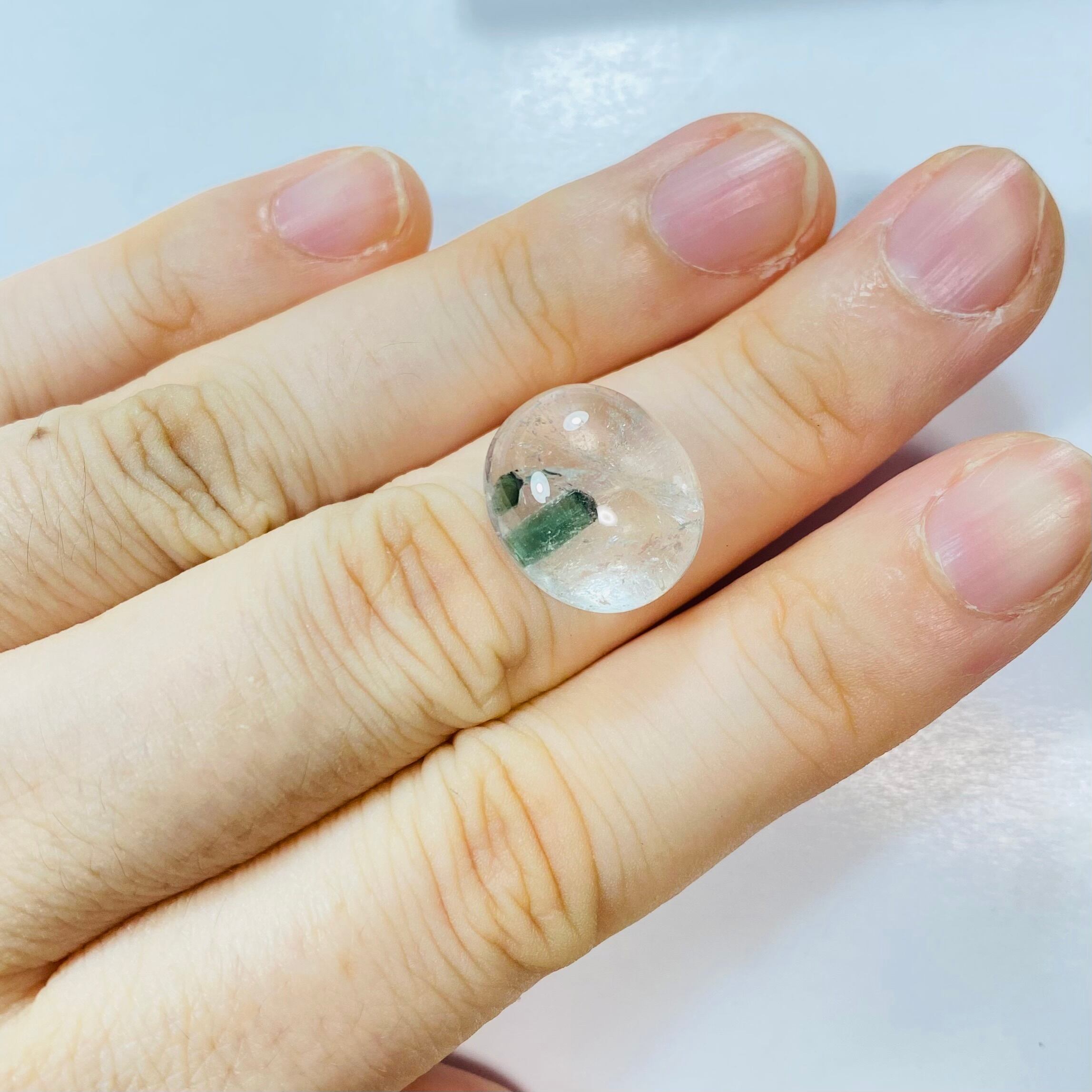 2兄弟 トルマリンインクオーツ