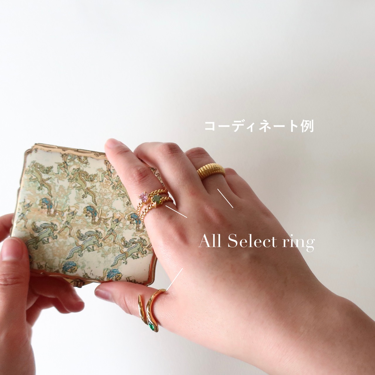 【Select】Snake ring