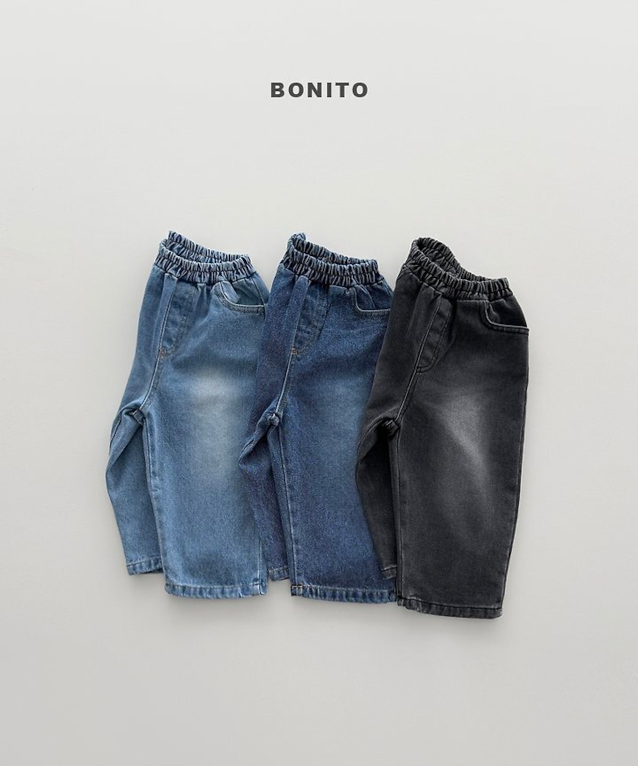 【取寄/韓国直送】BONITO 26/AT ブラッシュデニム|夏服|韓国子供服