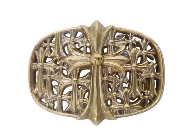 CHROME HEARTS クロムハーツ BUCKL CEMETERY ベルト セメタリークロス バックル 銅 ブロンズ